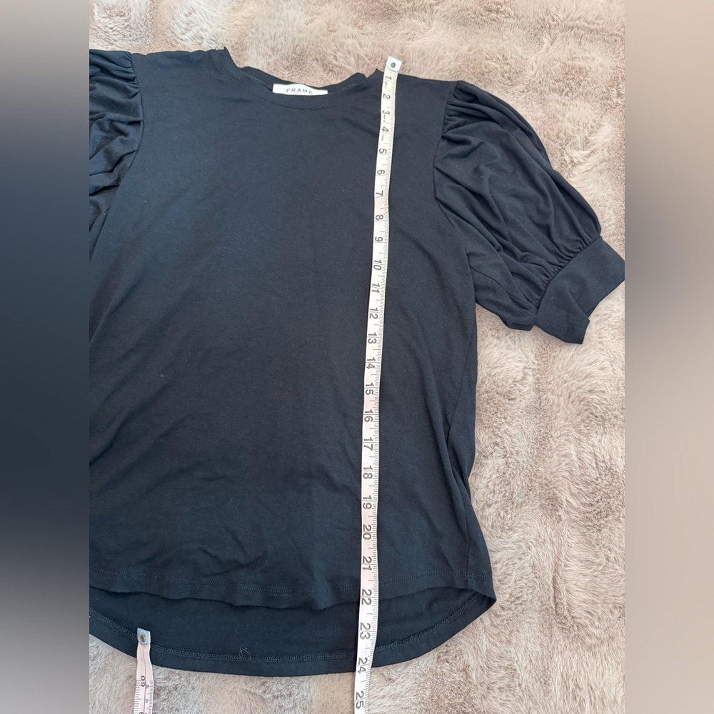 Frame Women’s Tee Shirt Puff Short Sleeve M - Picture 5 of 8